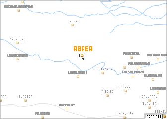 map of Abrea