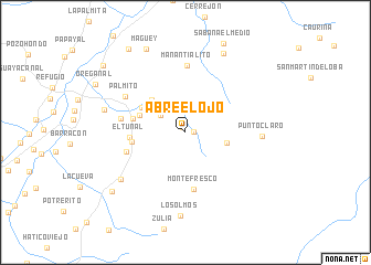 map of Abre El Ojo