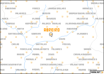 map of Abreiro