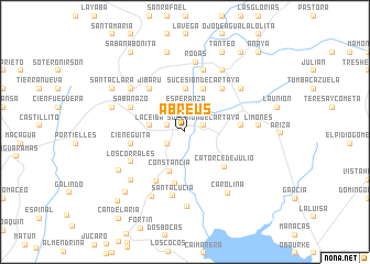 map of Abreus