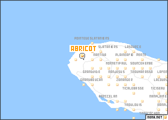 map of Abricot