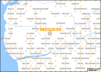 map of Abrigueiro