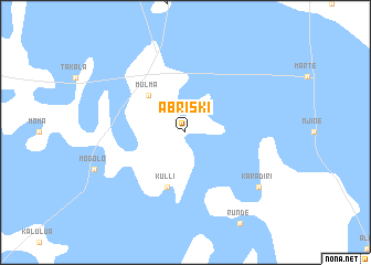 map of Abriski
