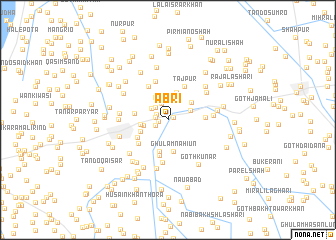 map of Abri