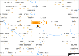 map of Abrochire