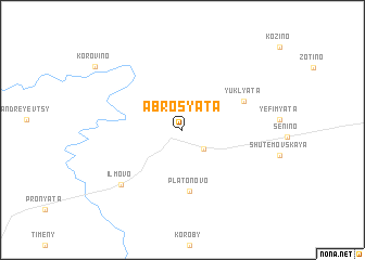 map of Abrosyata