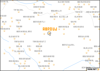 map of Abrouj