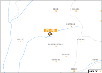 map of Abruim