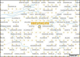 map of Abrunheira