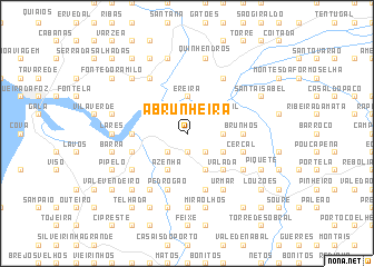 map of Abrunheira