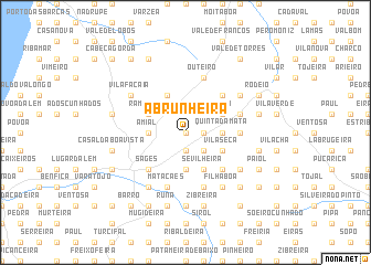 map of Abrunheira