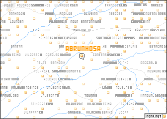 map of Abrunhosa