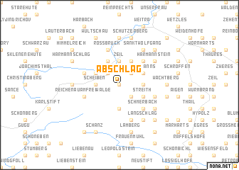 map of Abschlag