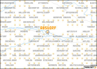 map of Absdorf