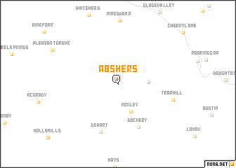map of Abshers