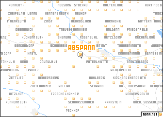 map of Abspann