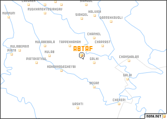 map of Ābţāf