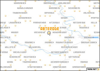 map of Abterode