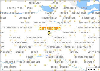 map of Abtshagen