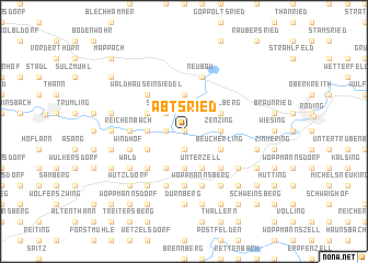 map of Abtsried