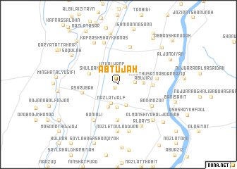 map of Abţūjah