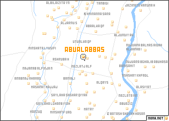 map of Abū al ‘Abbās