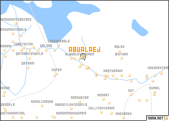 map of Abū ‘Alāʼej