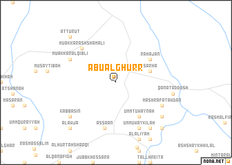 map of Abū al Ghurr