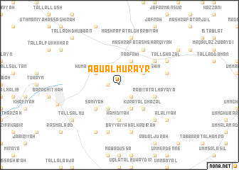 map of Abū al Murayr