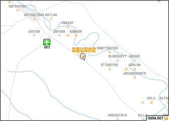 map of Abū ‘Amr