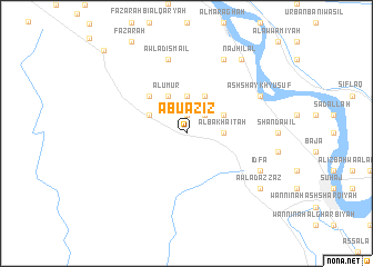 map of Abū ‘Azīz