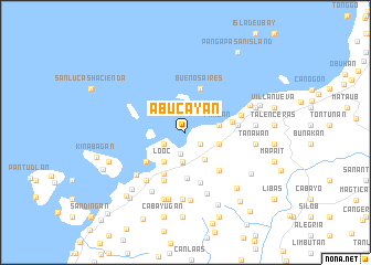 map of Abucayan