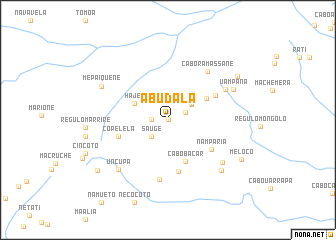 map of Abudala