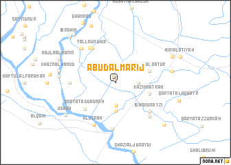 map of ‘Abūd Āl Marīj