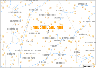 map of Abū Dāwūd al ‘Inab