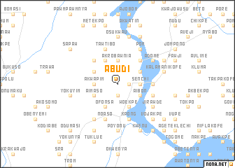 map of Abudi