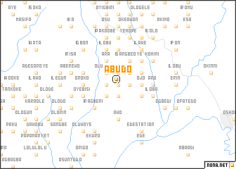 map of Abudo