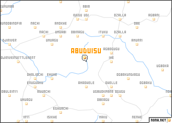 map of Abudu Isu