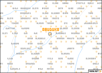 map of Abuduka