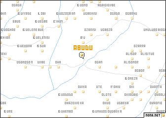 map of Abudu