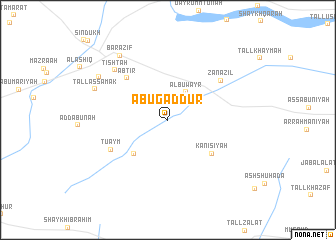 map of Abū Gaddūr