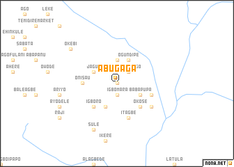 map of Abugaga