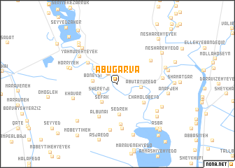 map of Abū Garvā