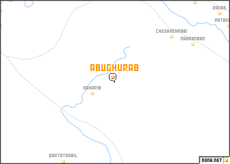map of Abū Ghurāb