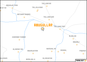 map of Abū Gullar