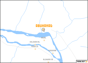map of Abū Ḩamad