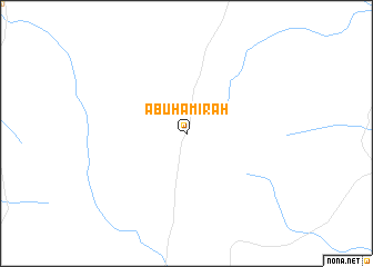 map of Abū Ḩamīrah