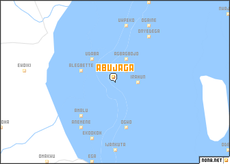 map of Abujaga