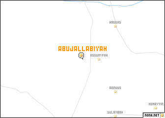 map of Abū Jallābīyah