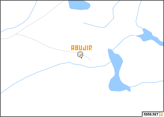 map of Abū Jīr